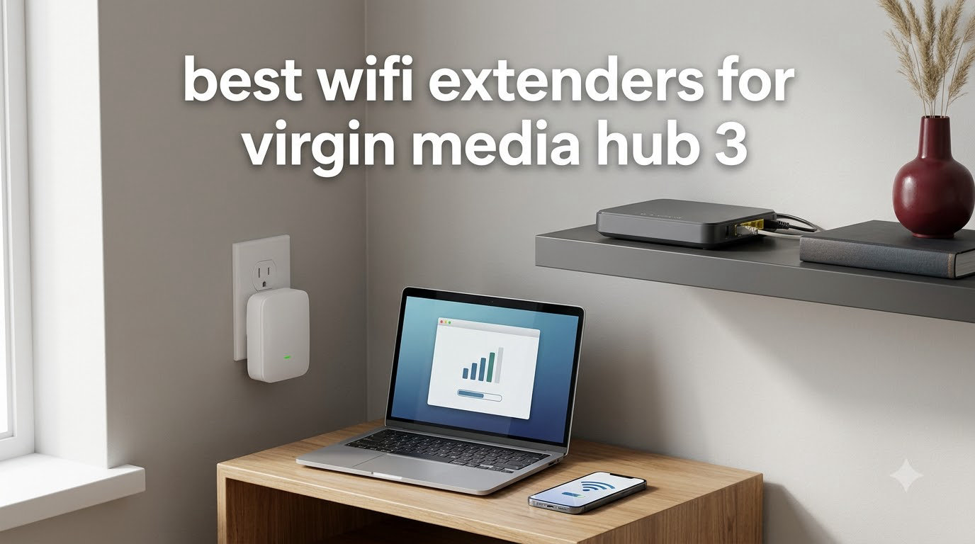 best wifi extenders for virgin media hub 3