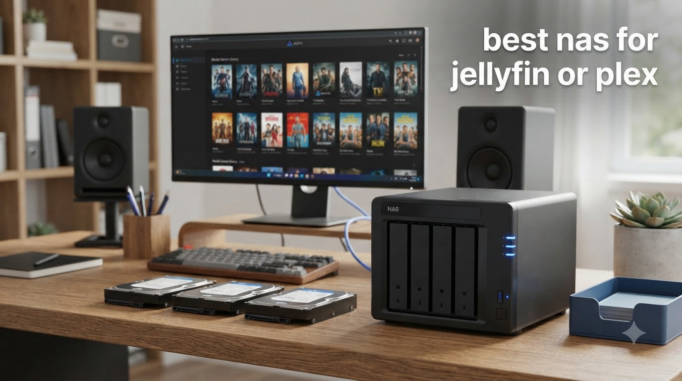 best nas for jellyfin or plex