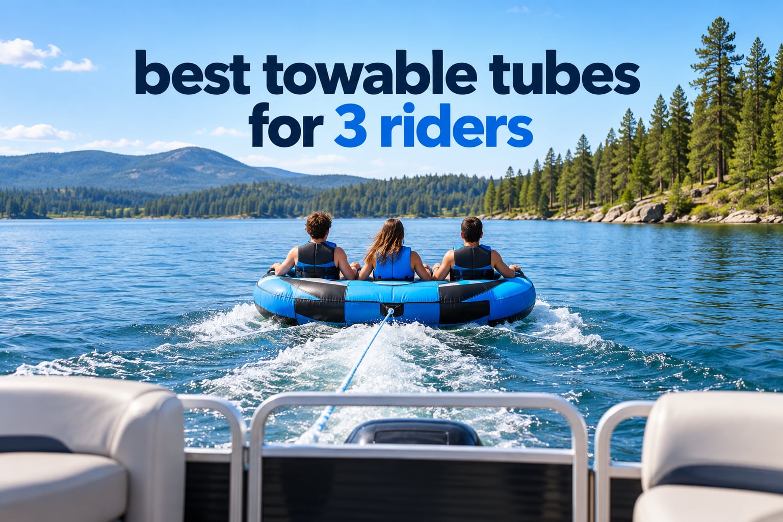 best towable tubes for 3 riders