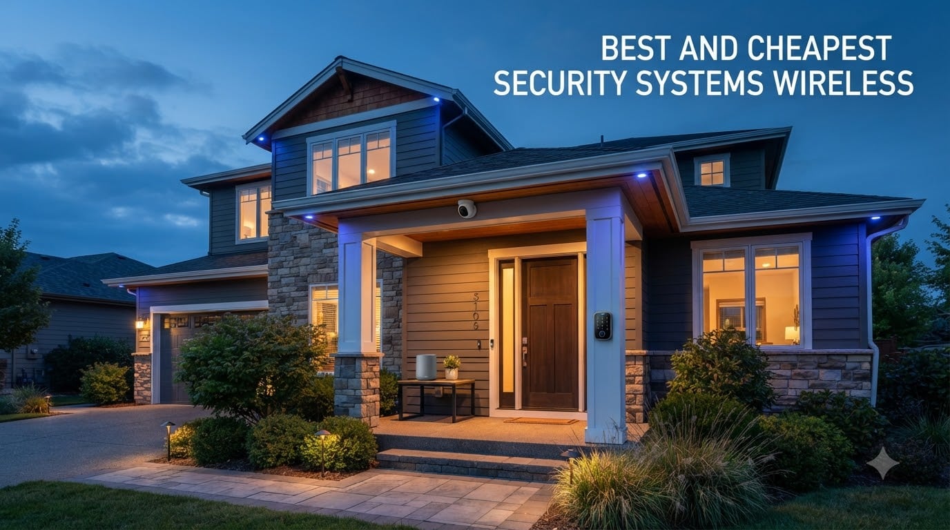 best and cheapest security systems wireless