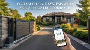 best smart gate systems with wifi app control for home