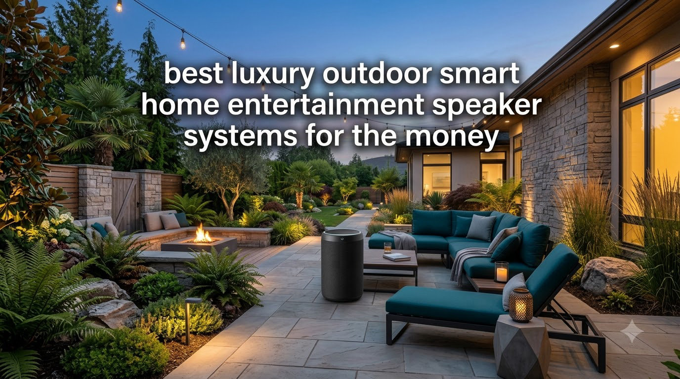 best luxury outdoor smart home entertainment speaker systems for the money