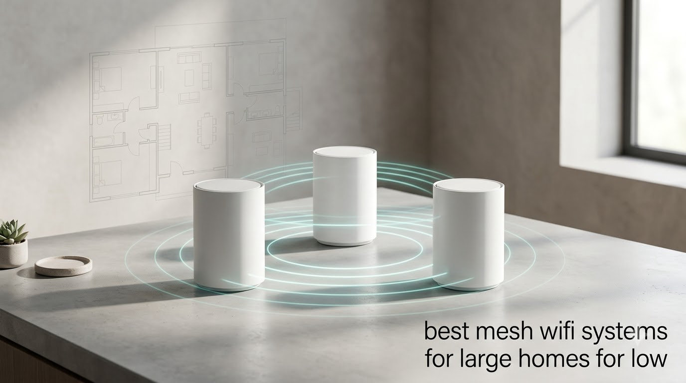 best mesh wifi systems for large homes for low
