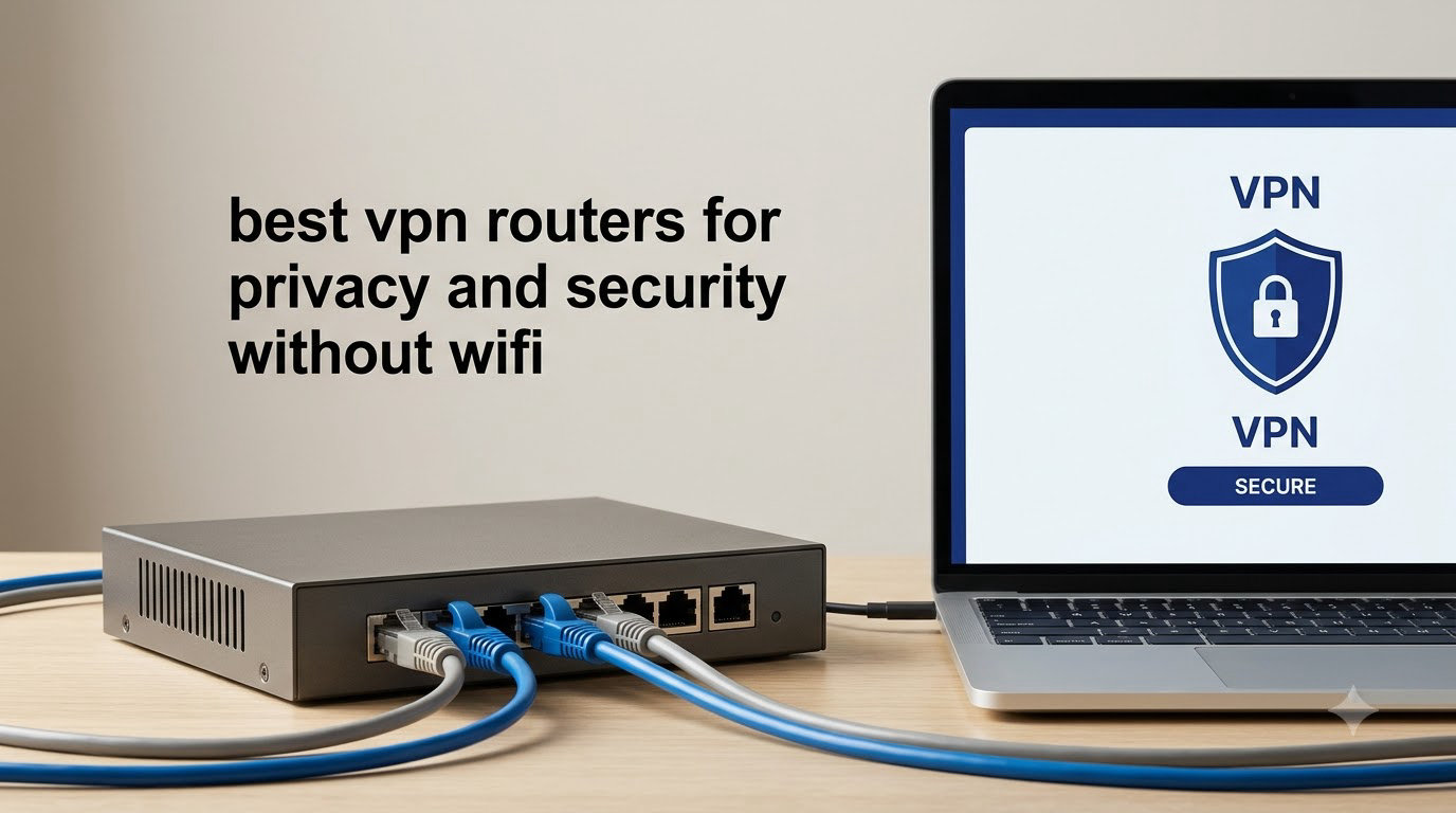 best vpn routers for privacy and security without wifi