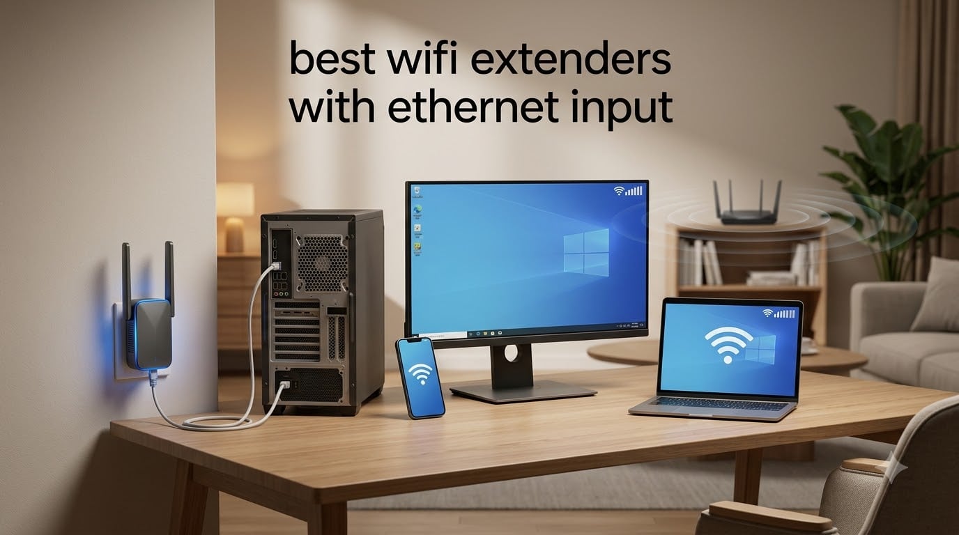 best wifi extenders with ethernet input