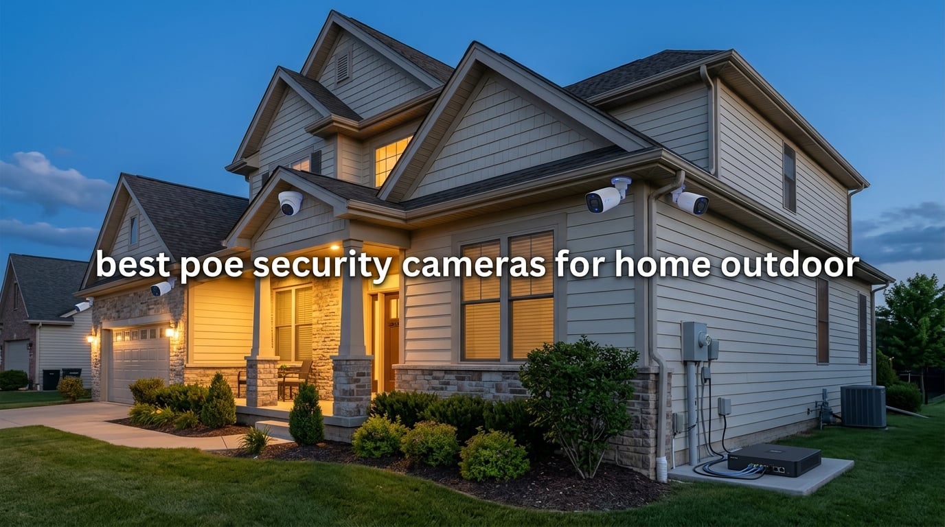 best poe security cameras for home outdoor
