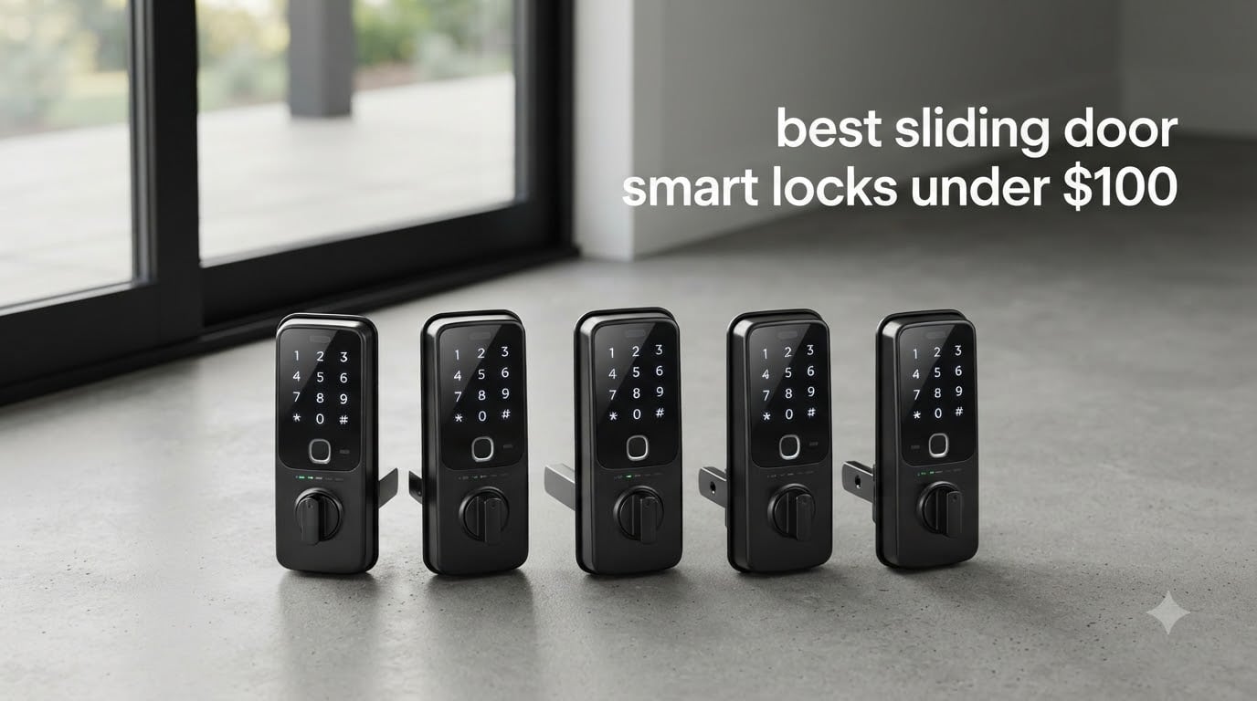 best sliding door smart locks under $100