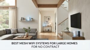 best mesh wifi systems for large homes for no contract
