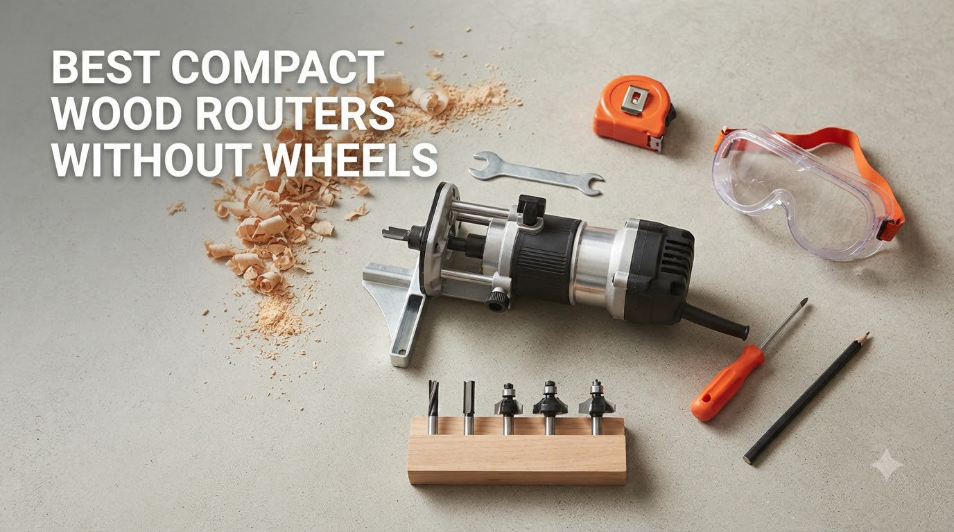 best compact wood routers without wheels