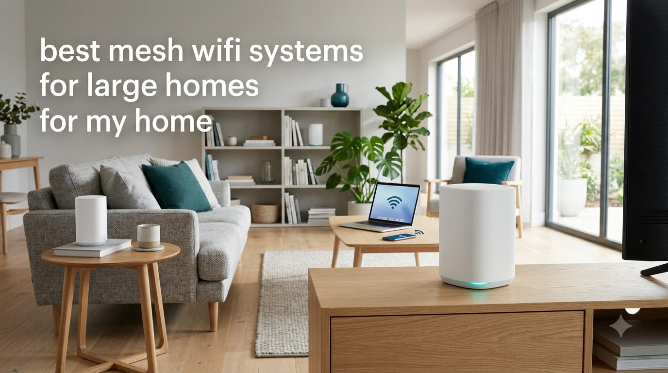 best mesh wifi systems for large homes for my home