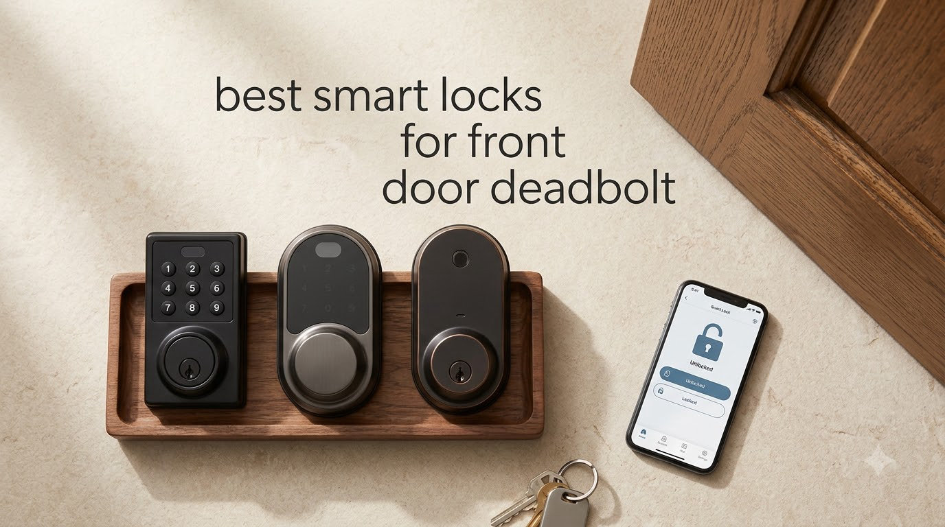 best smart locks for front door deadbolt
