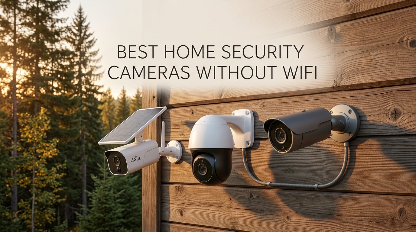 best home security cameras without wifi