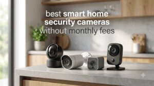 best smart home security cameras without monthly fees