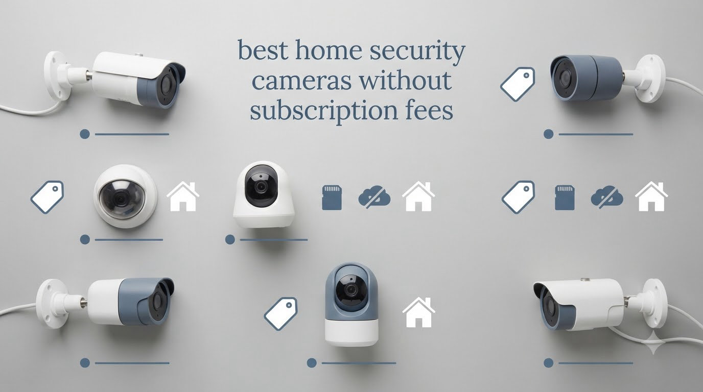best home security cameras without subscription fees