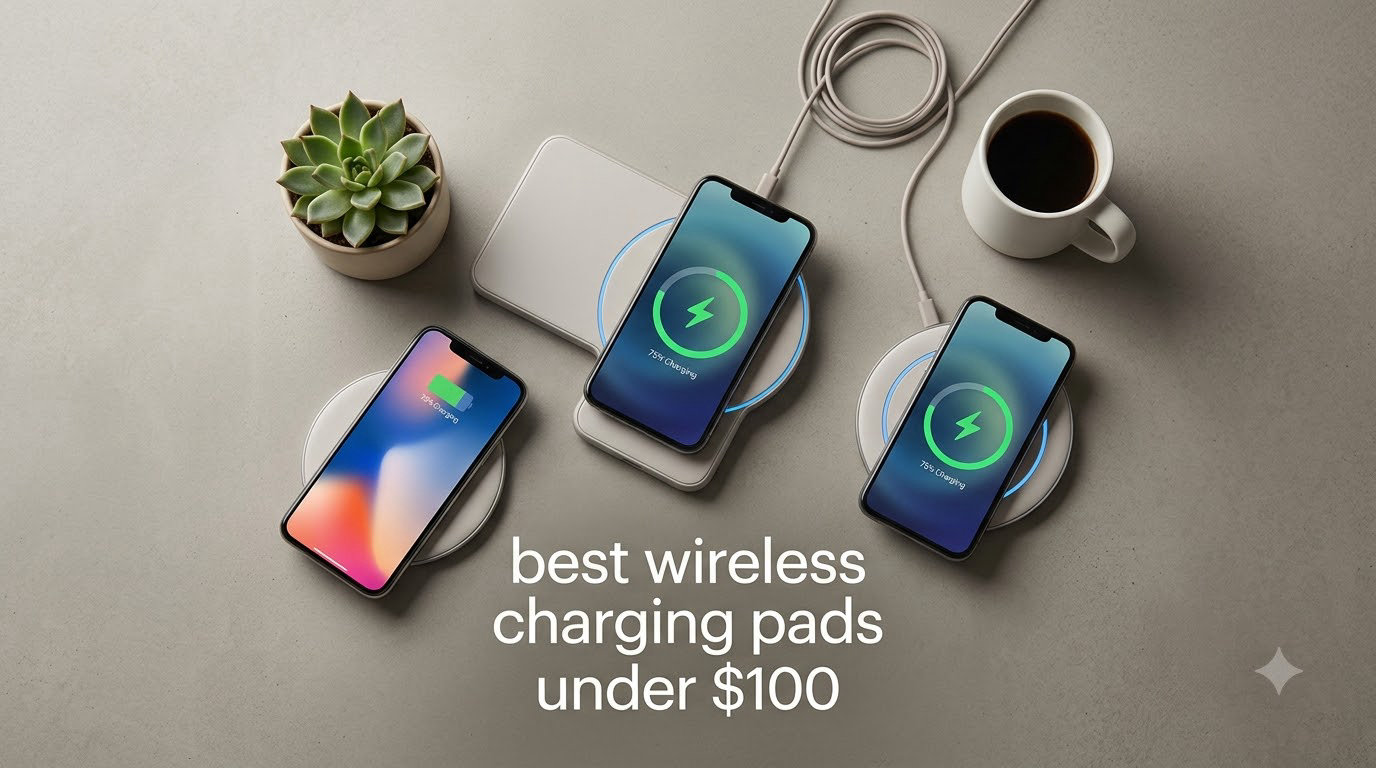 best wireless charging pads under $100