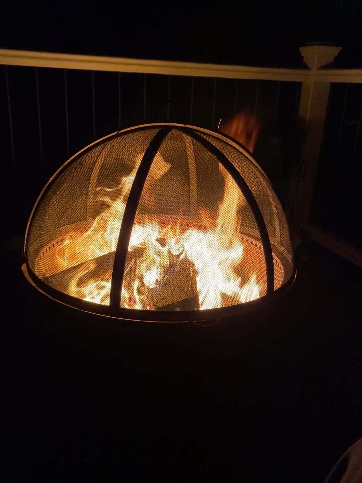 Good Directions Fire Pit Spark Screen Hinged for Easy Access customer photo 1