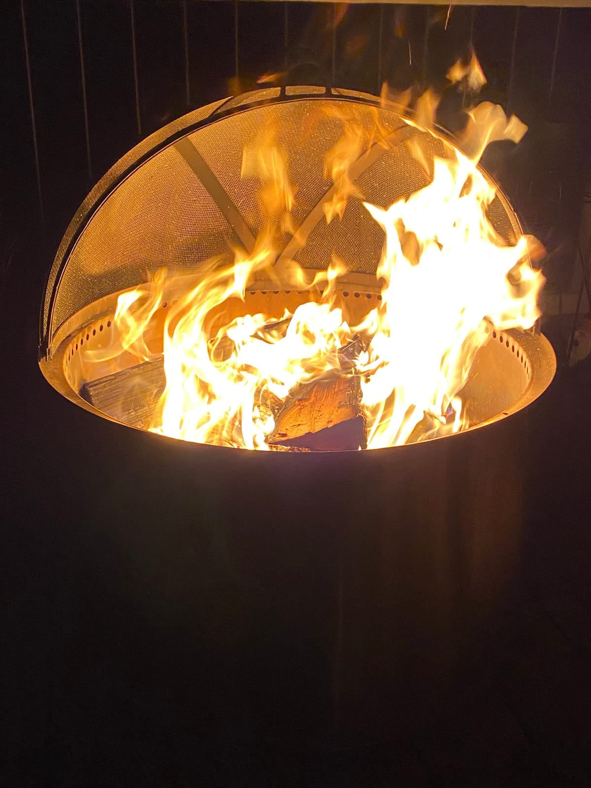 Good Directions Fire Pit Spark Screen Hinged for Easy Access customer photo 2