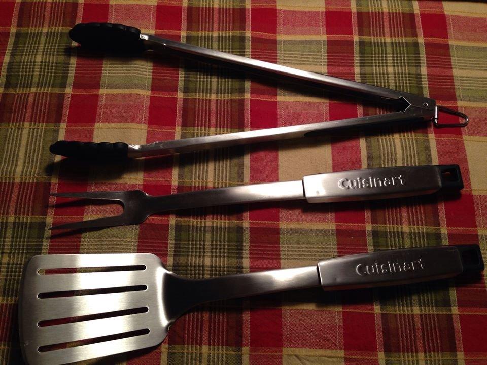 Cuisinart CGS-333 Professional Grill Tool Set (3-Piece),Black and Stainless Steel customer photo 1