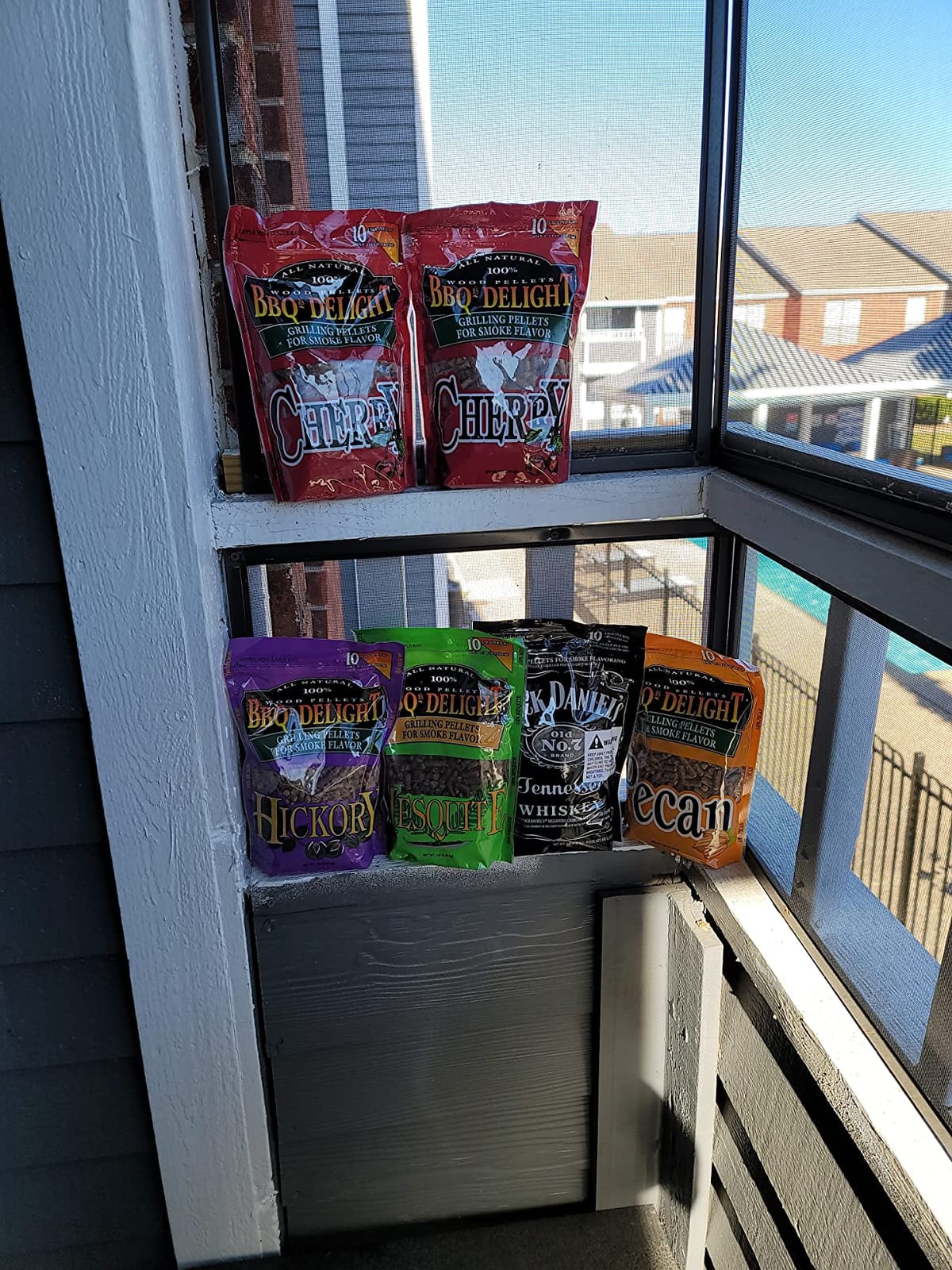 BBQr's Delight Wood Smoking Pellets - Super Smoker Variety Value Pack - 1 Lb. Bag - Apple, Hickory, Mesquite, Cherry, Pecan and Sugar Maple customer photo 2