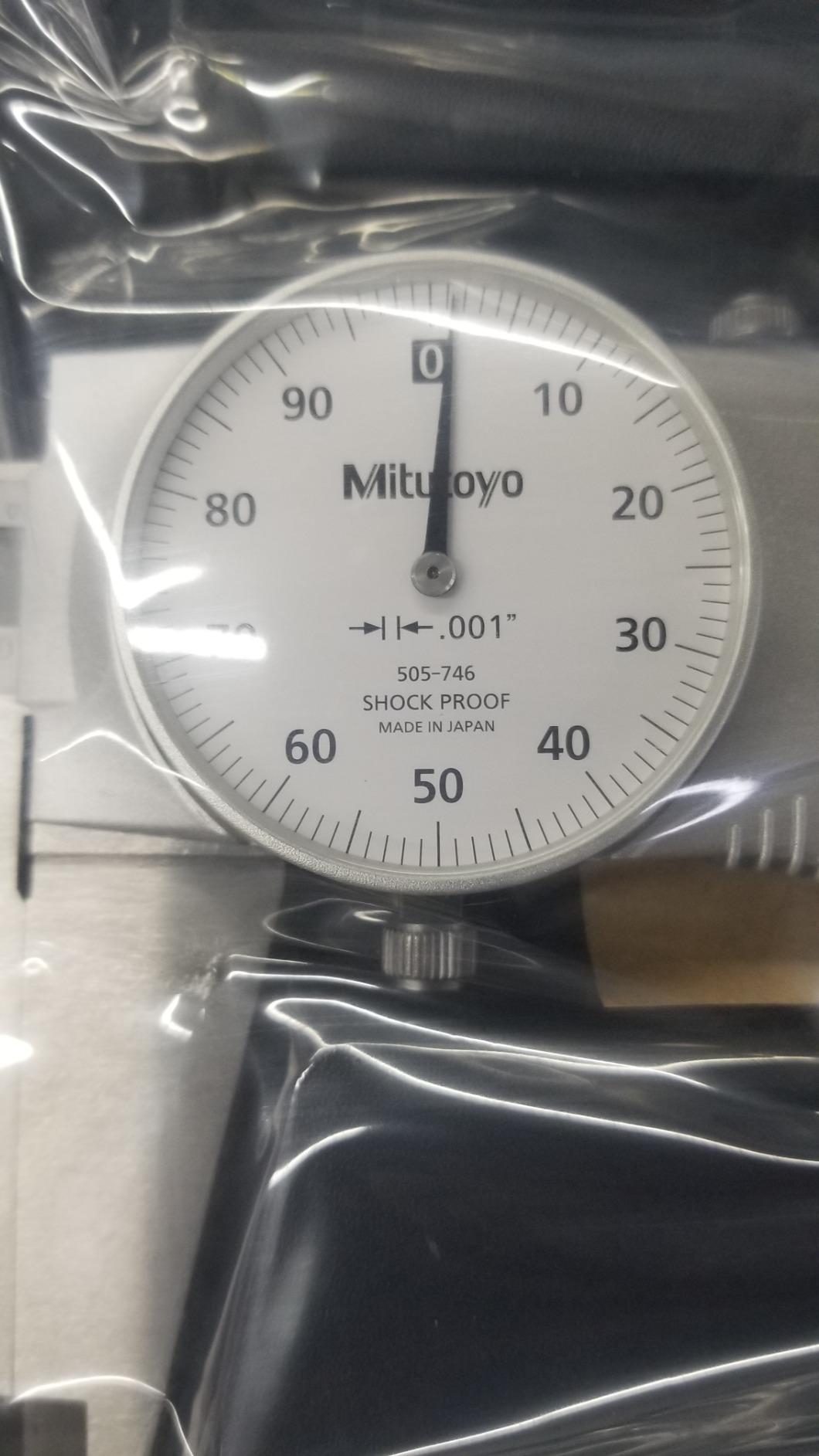 Mitutoyo 505-746 Dial Caliper.001