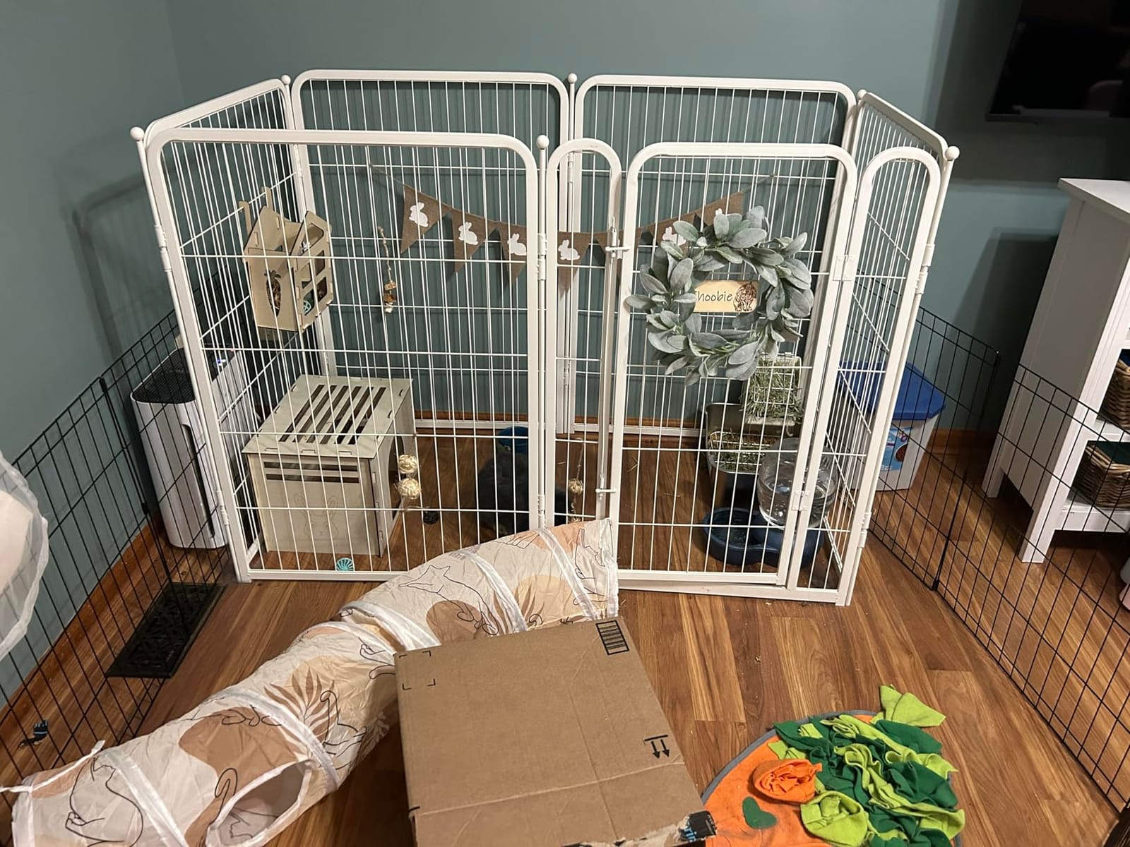 BestPet | Foldable Dog Playpen | 24 Inch, 8 Panels | Metal Pet Exercise Pen customer photo 1