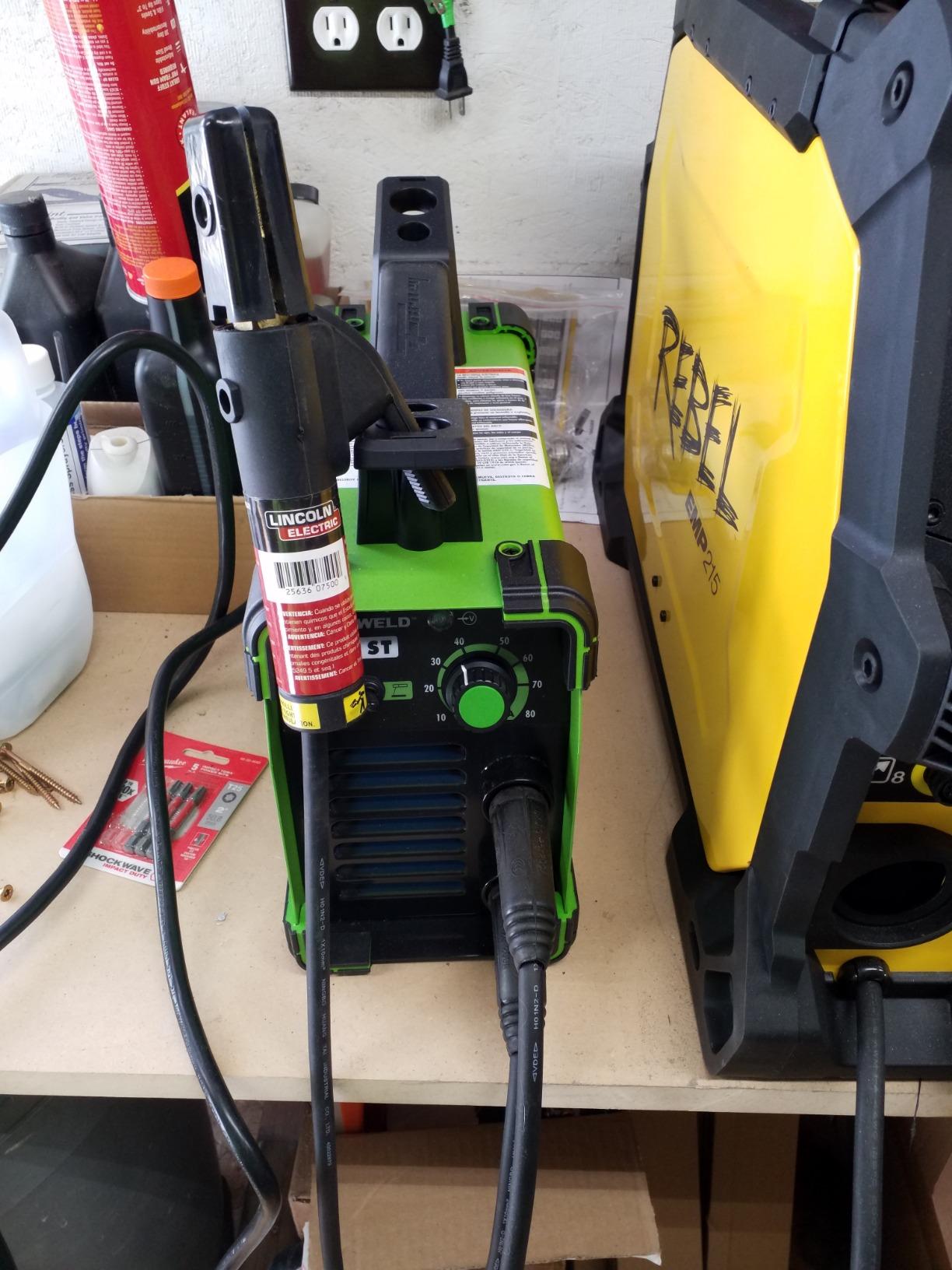 Forney 298 Easy Weld 100ST 90 Amp Welder - 120-Volt Stick and TIG Capabilities customer photo 2