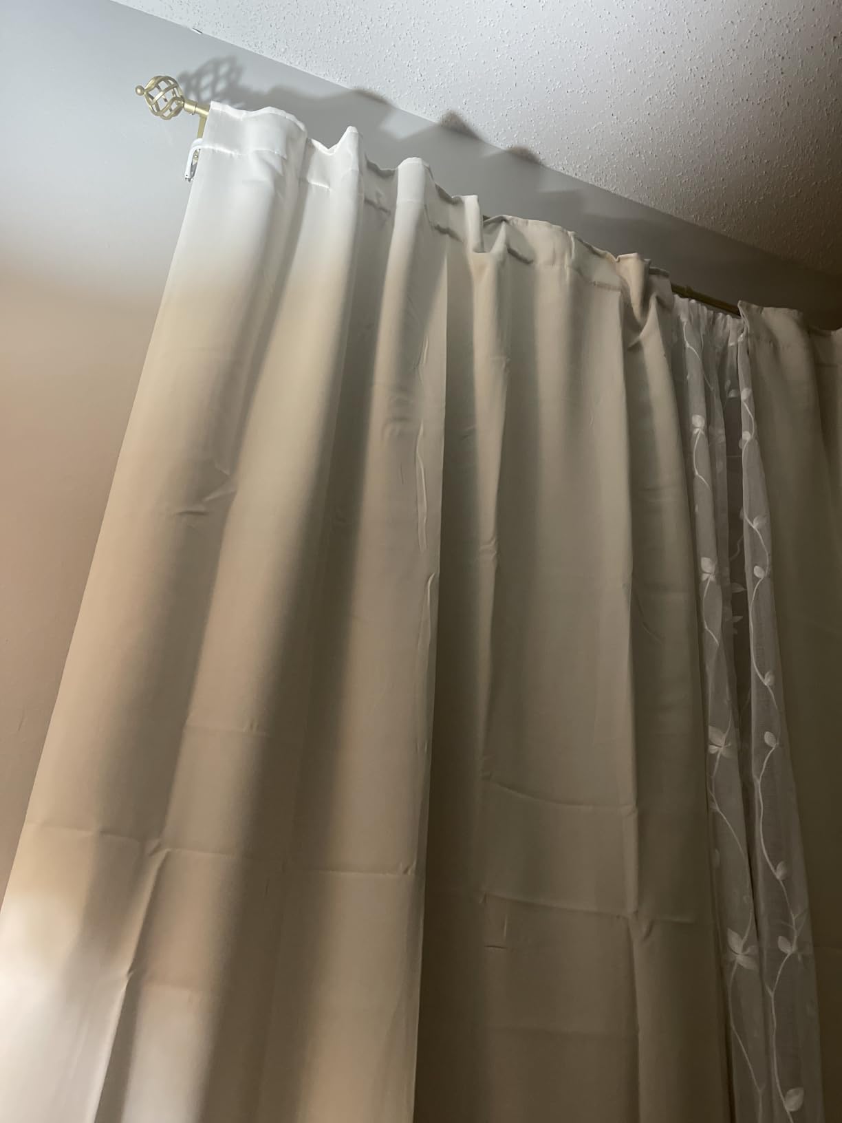 H.VERSAILTEX Blackout Curtains Thermal Insulated Window Treatment Panels Room Darkening Blackout Drapes for Living Room Back Tab/Rod Pocket Bedroom Draperies, 52 x 84 Inch, Light Sage, 2 Panels customer photo 1