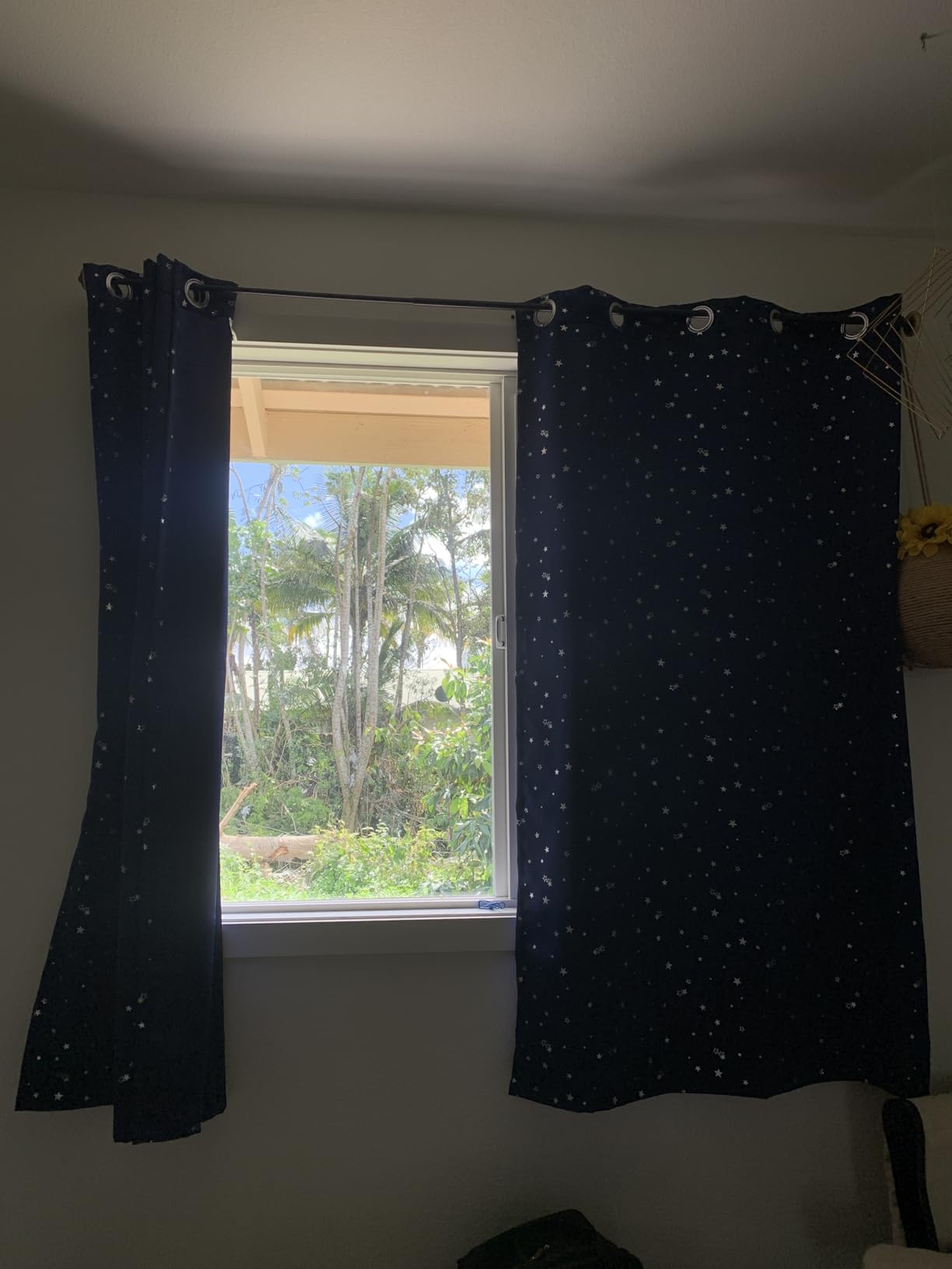 BGment Kids Blackout Curtains for Boys Bedroom 63 Inch Long - Navy 2 Panels customer photo 2