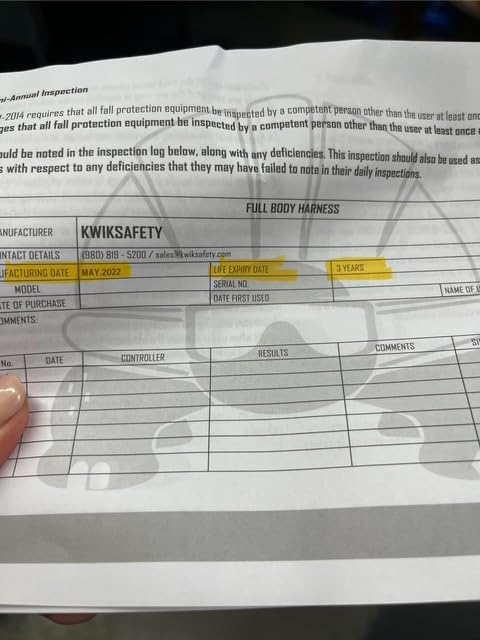 KwikSafety SCORPION Safety Harness ANSI OSHA Fall Protection Gear customer photo 1