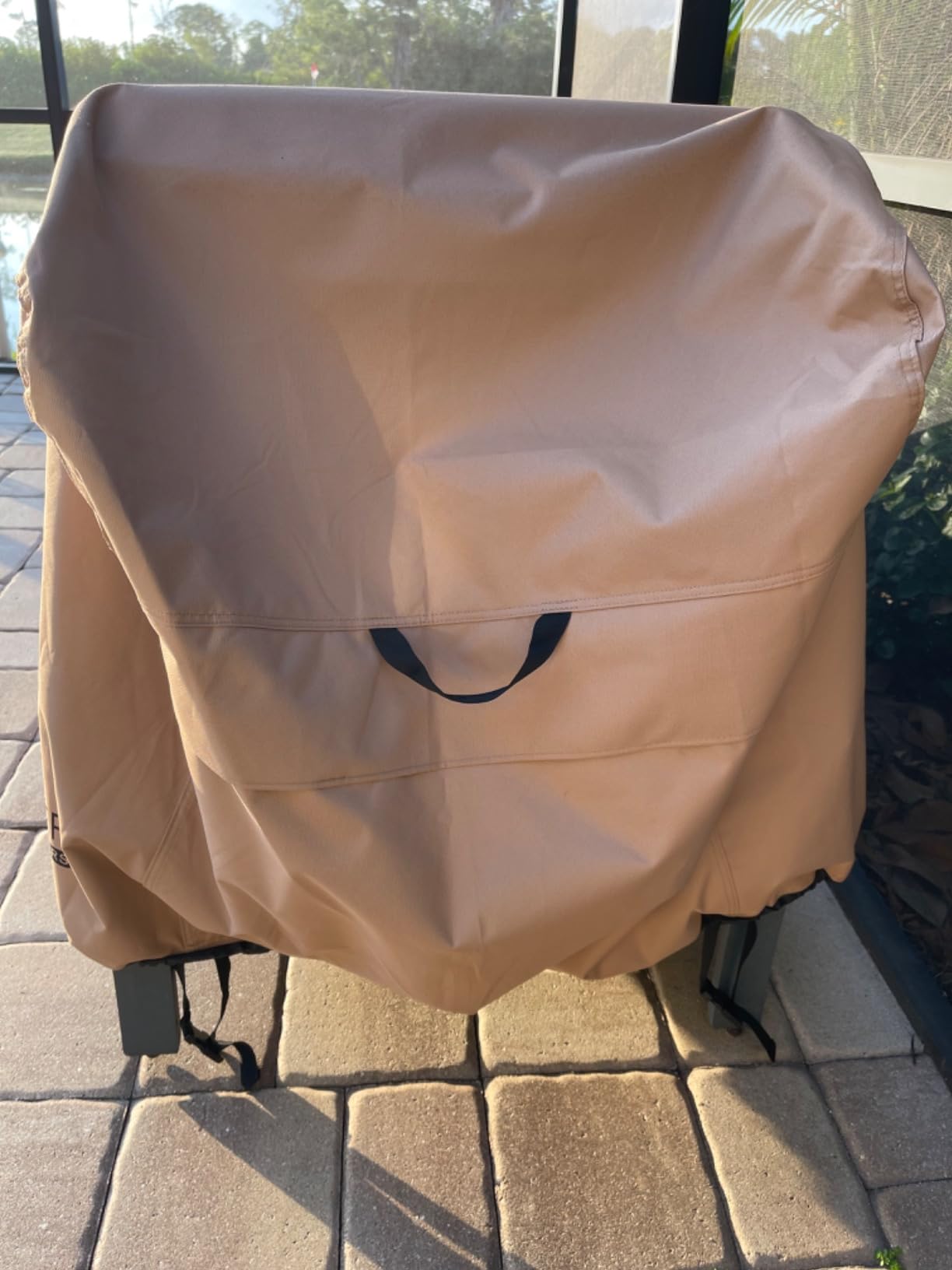 ULTCOVER Outdoor Chaise Lounge Cover 2 Pack, 84L x 32W x 32H in customer photo 1
