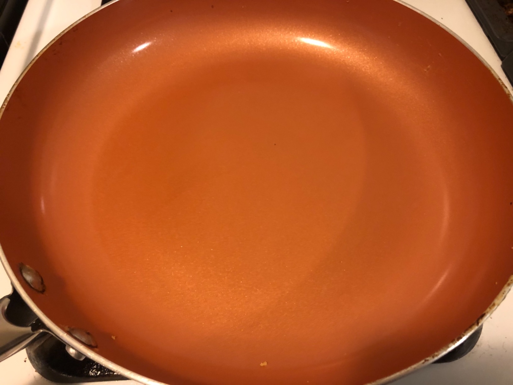 MICHELANGELO Copper Frying Pan Set with Lid, 8