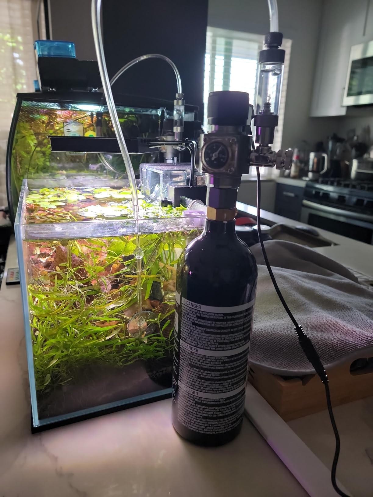 Ultum Nature Systems CGA 320 to Paintball Adapter & CO2 Regulator (Mini Dual Stage CO2 Regulator) customer photo 1