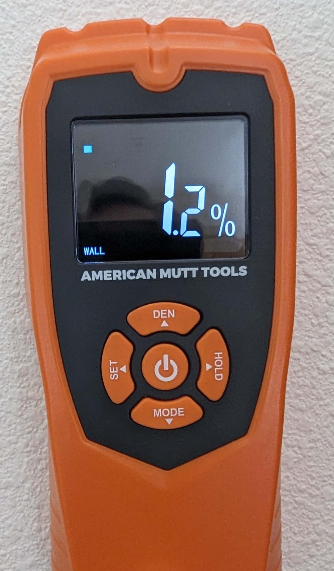 Mutt Tools Moisture Meter for Drywall Walls Pinless Wood Detector customer photo 2