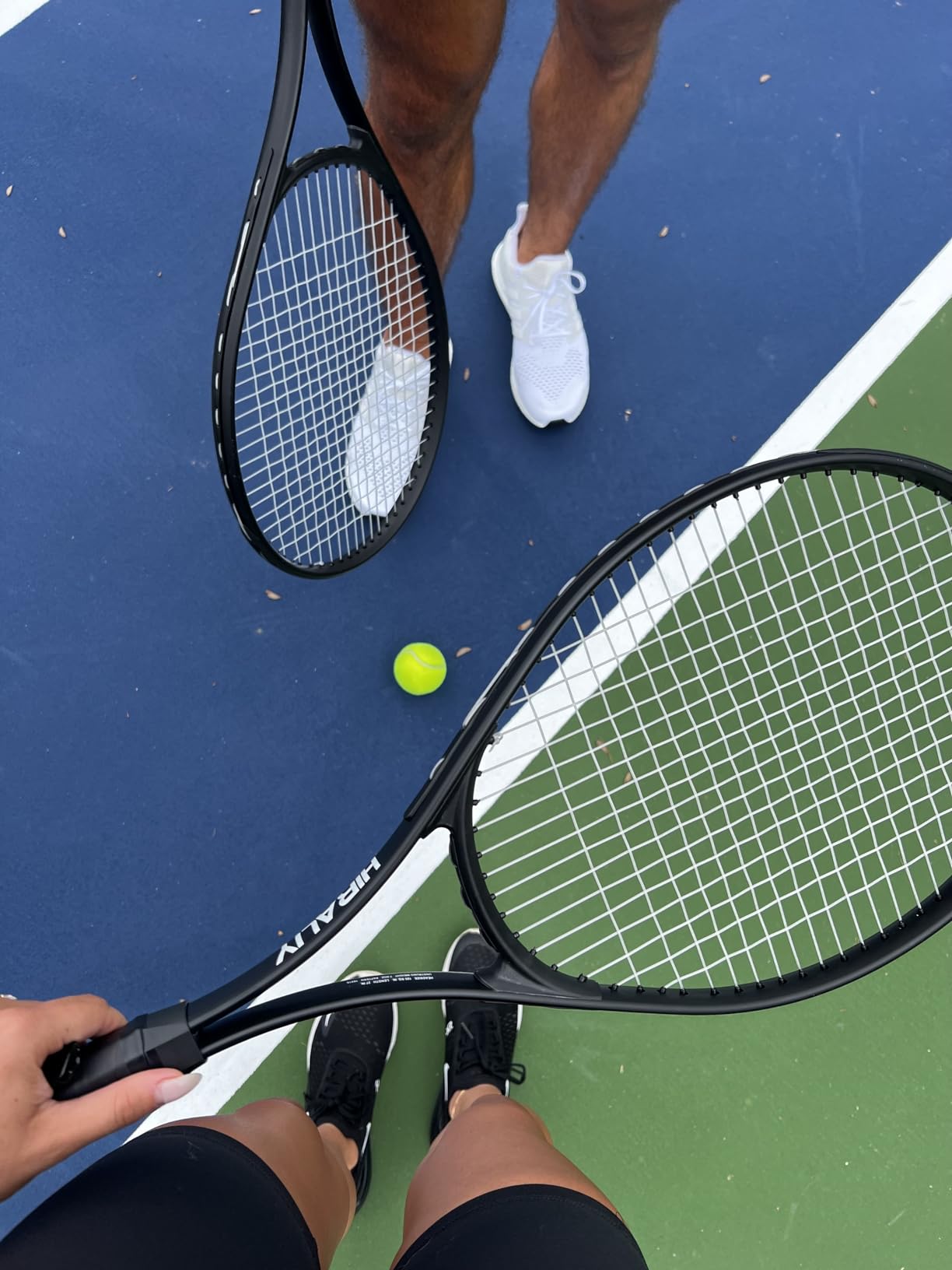 HIRALIY 27-Inch Tennis Racket for Adults with Ball and Carry Bag customer photo 2