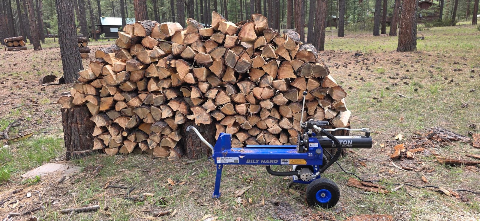 BILT HARD 6.5 Ton Log Splitter, Wood Splitter, Portable Firewood Splitting Machine customer photo 2
