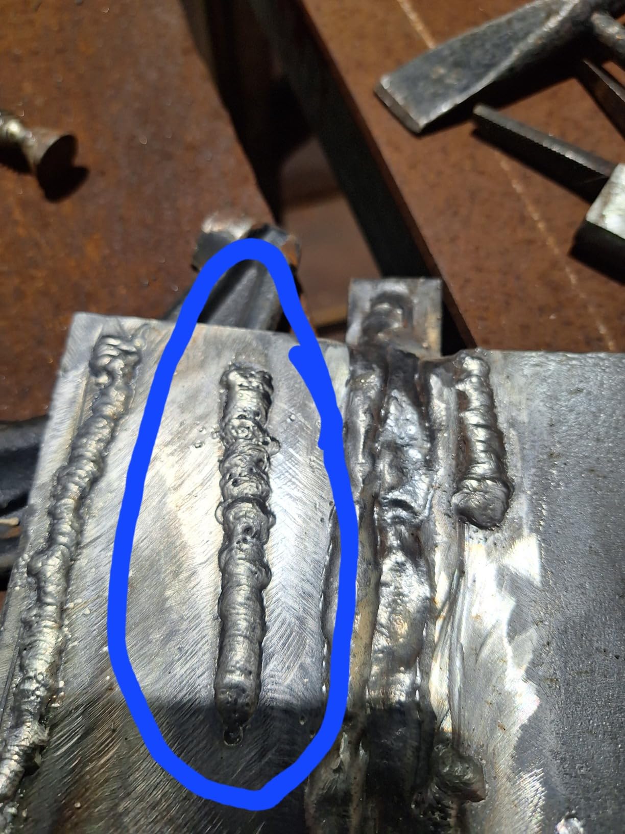 AZZUNO 135A MIG Welder 110V, 3-in-1 Flux Core MIG/Lift TIG/Stick Welding customer photo 2
