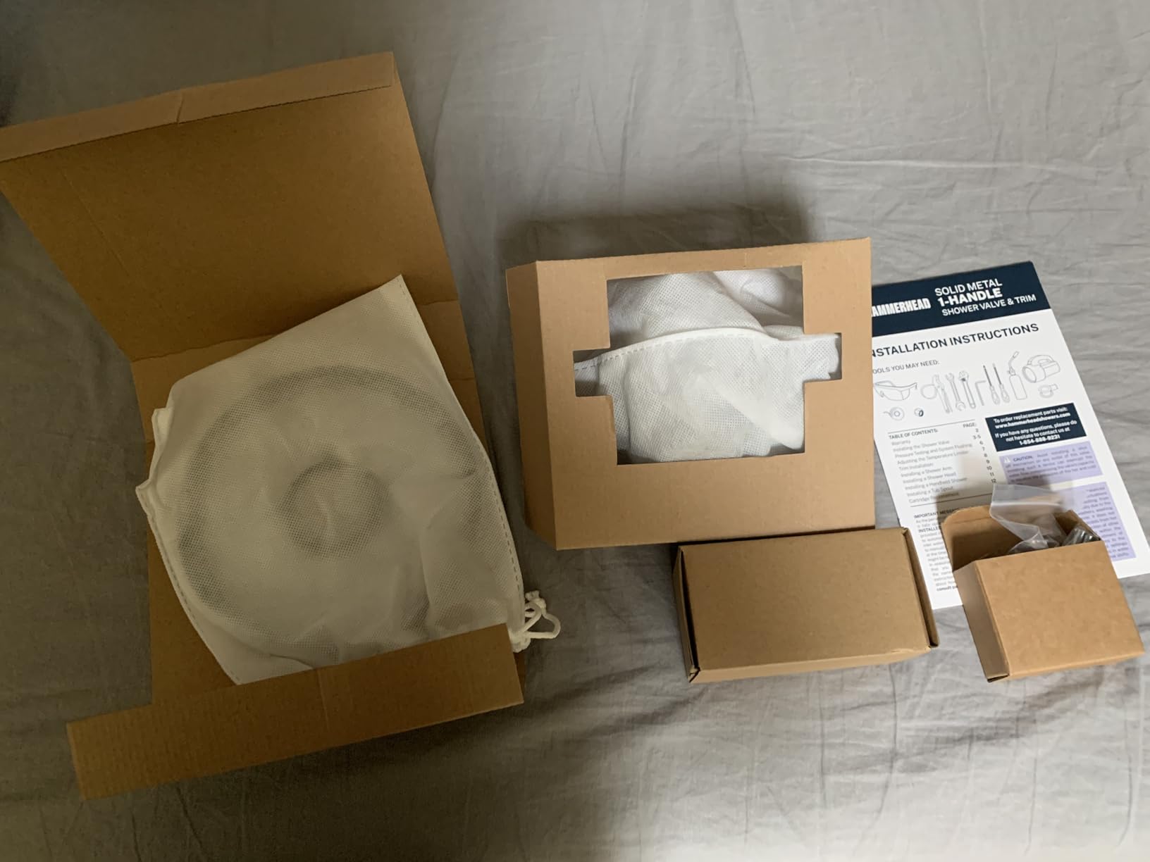 HammerHead Metal Shower Valve and Trim Kit, 1-Handle with Pressure Balance customer photo 1