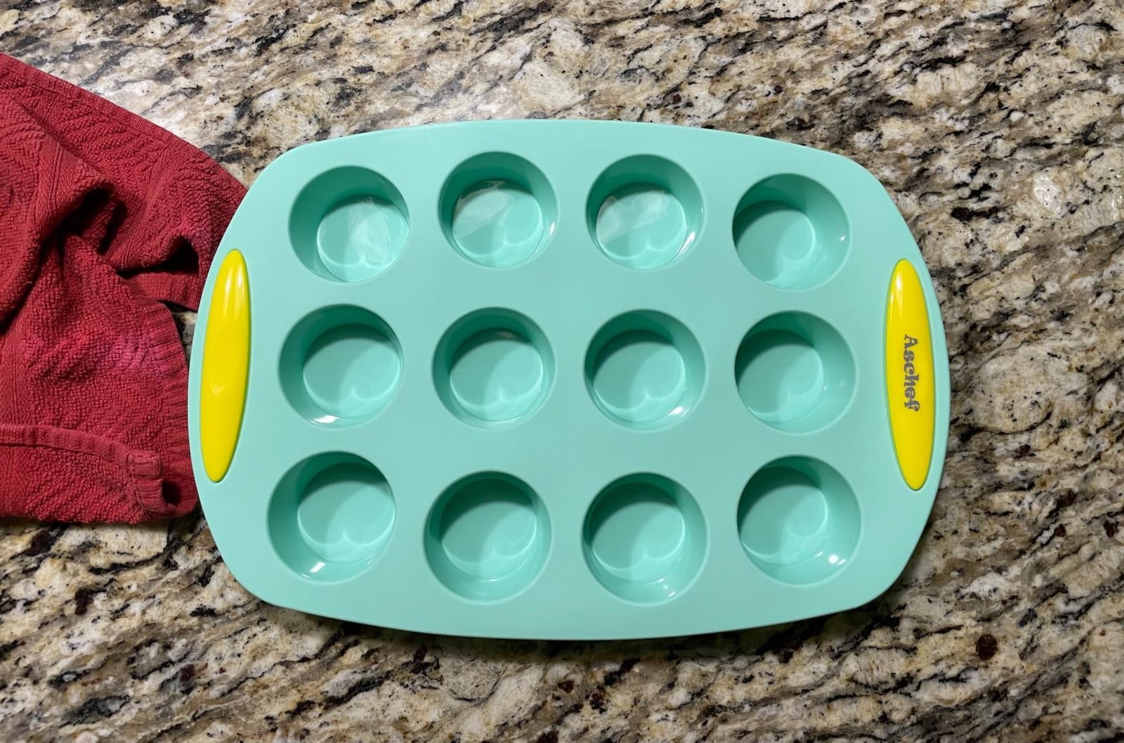 Aschef 9 in 1 Nonstick Silicone Baking Set - Ring Cake Pan, Cookie Sheet, Molds & Tray | Heat Resistant Bakeware Kit for Muffin, Loaf, Bread, Pizza, Cupcake customer photo 1