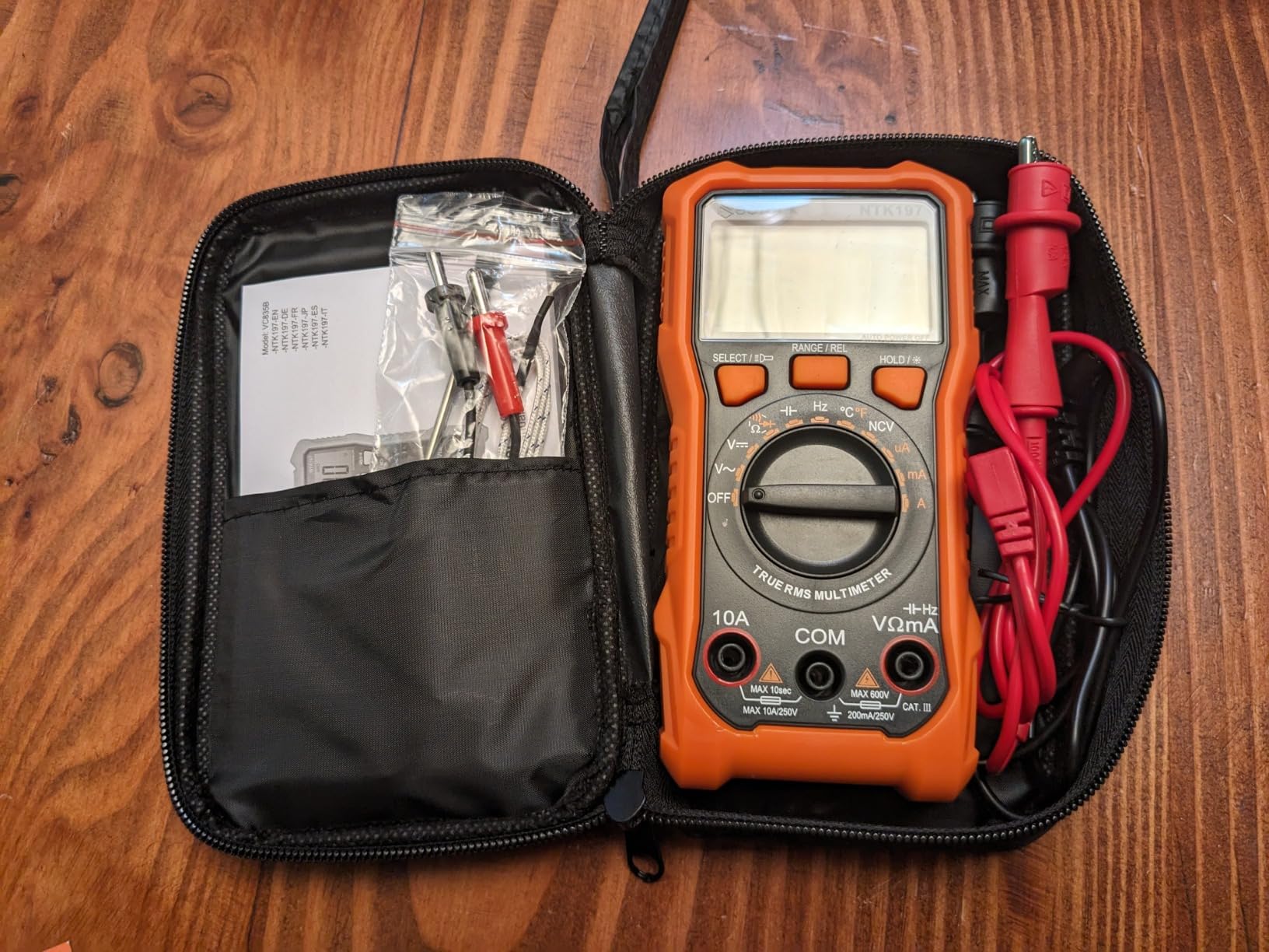 Neoteck 2000 Counts Digital Multimeter with NCV, AC/DC Voltage Current customer photo 1
