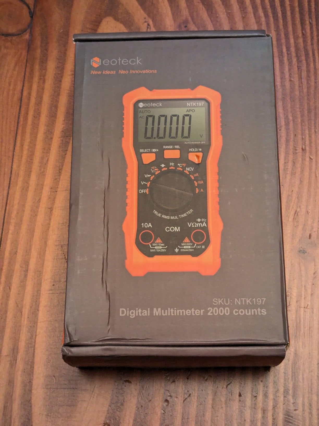 Neoteck 2000 Counts Digital Multimeter with NCV, AC/DC Voltage Current customer photo 2