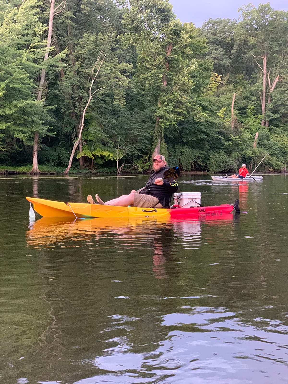 BKC Brooklyn 11.5 Pro Sit-on-Top Single Fishing Kayak, 550 lb customer photo 2