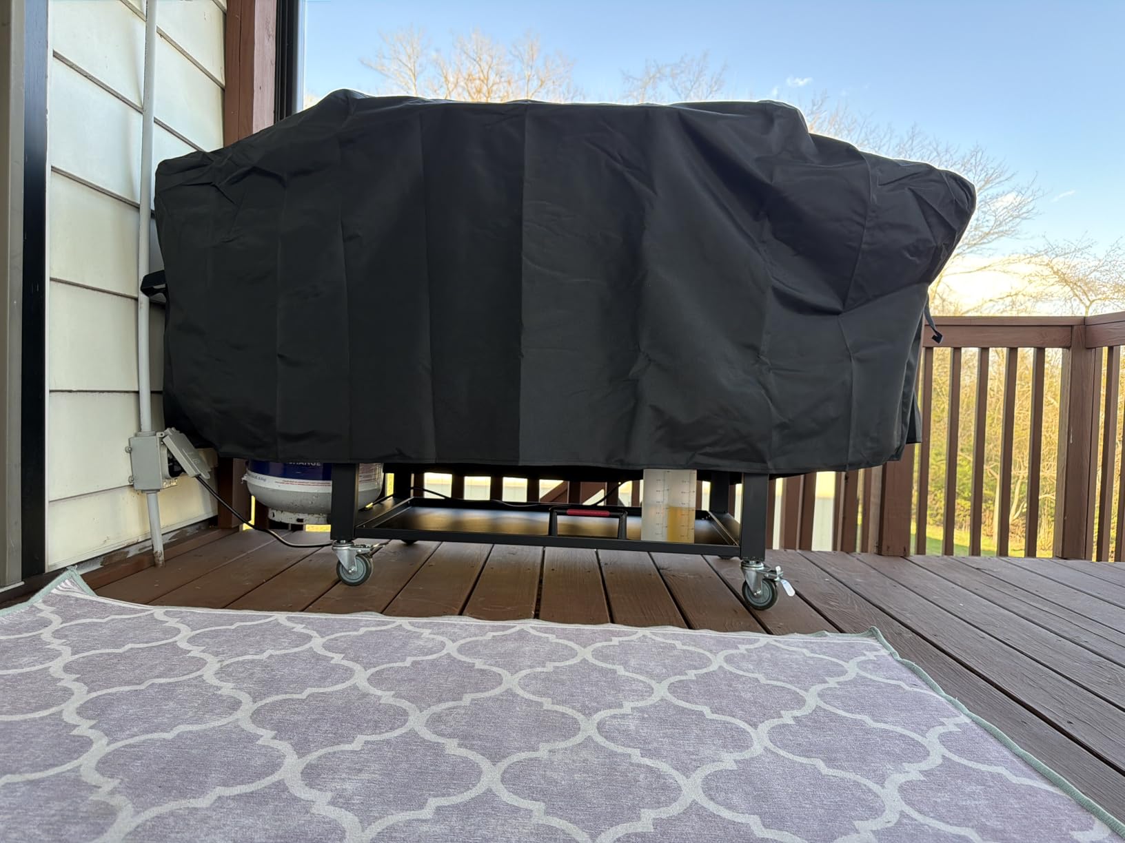 Griddle Cover for Blackstone 36 in Griddle with Hood 5482,1000D Heavy Duty customer photo 1