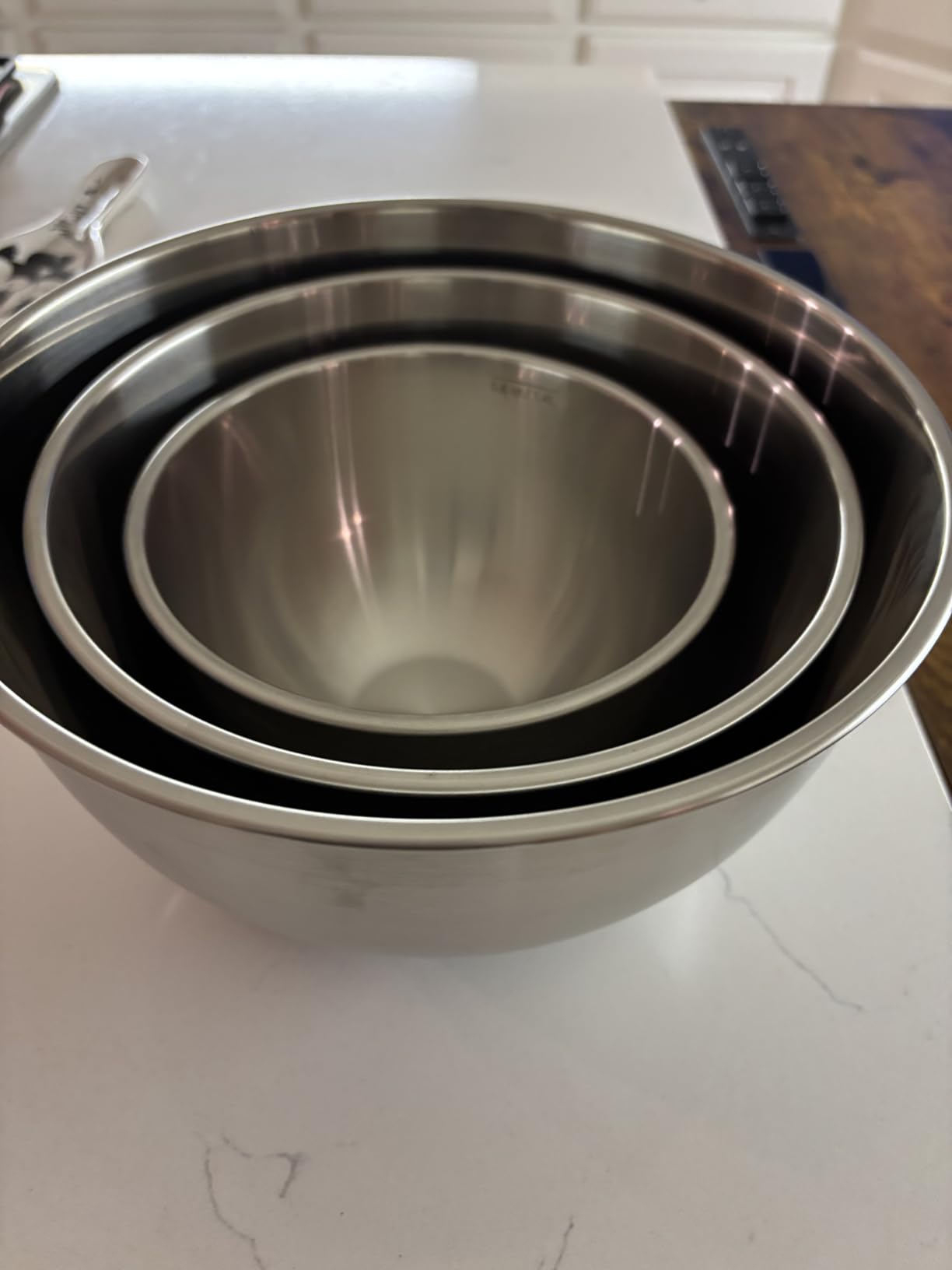 KitchenAid Stainless Steel Mixing Bowls, Set Of 3 customer photo 1