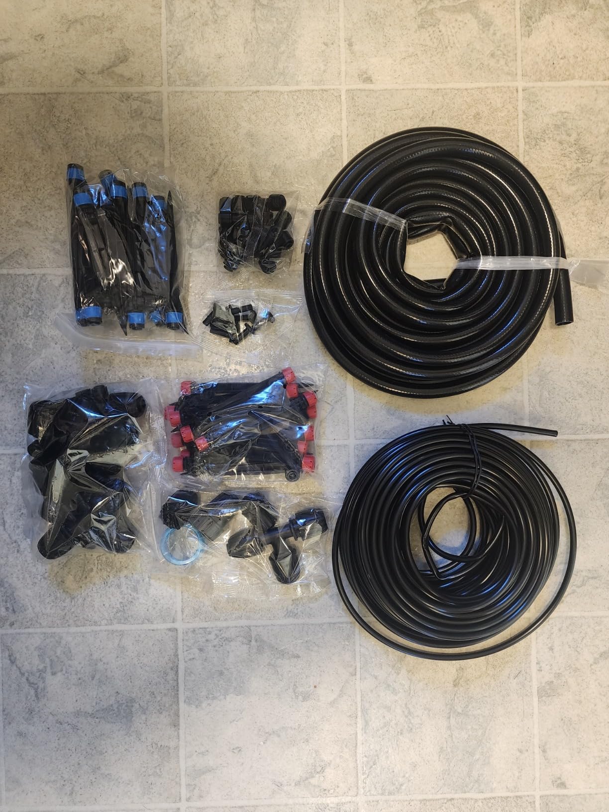 Drip Irrigation Kit for Garden, Quick-Connect Plant Watering System 150FT customer photo 2