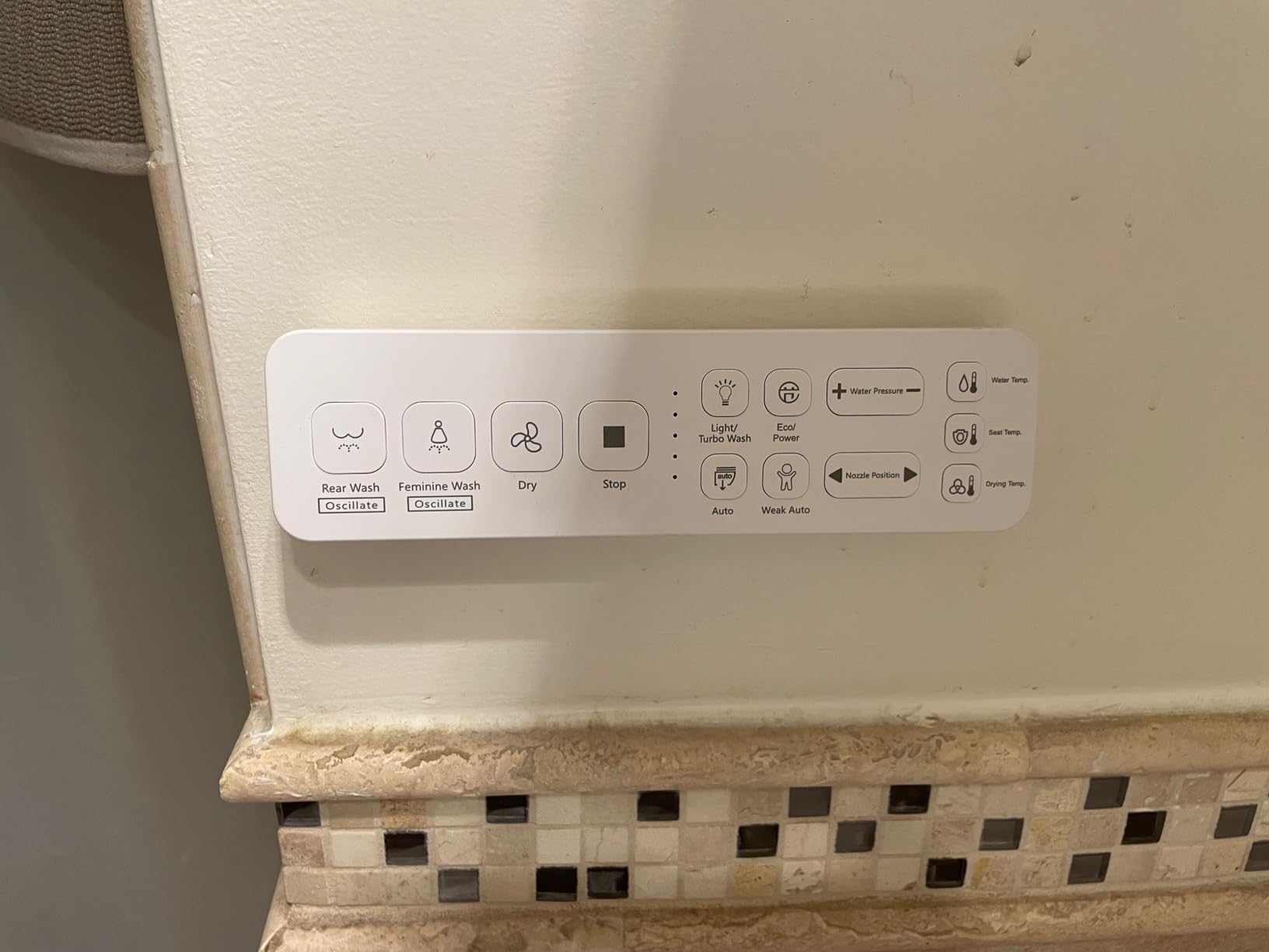 WLJBIDET Toilet Seat Bidet with Warm Water and Drying, O80KL - Elongated customer photo 2