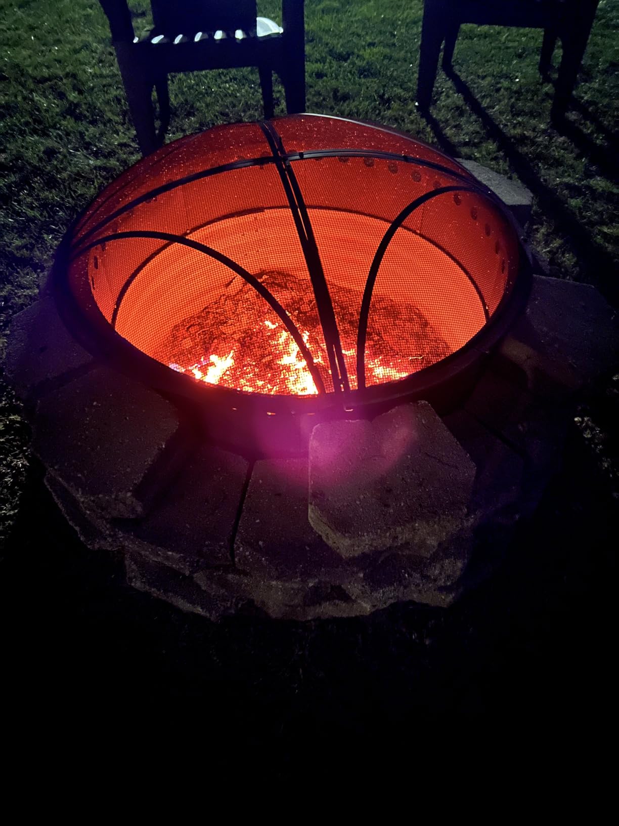 ARC Fire Pit Spark Screen, 22 Inch with Handle & Poker customer photo 1