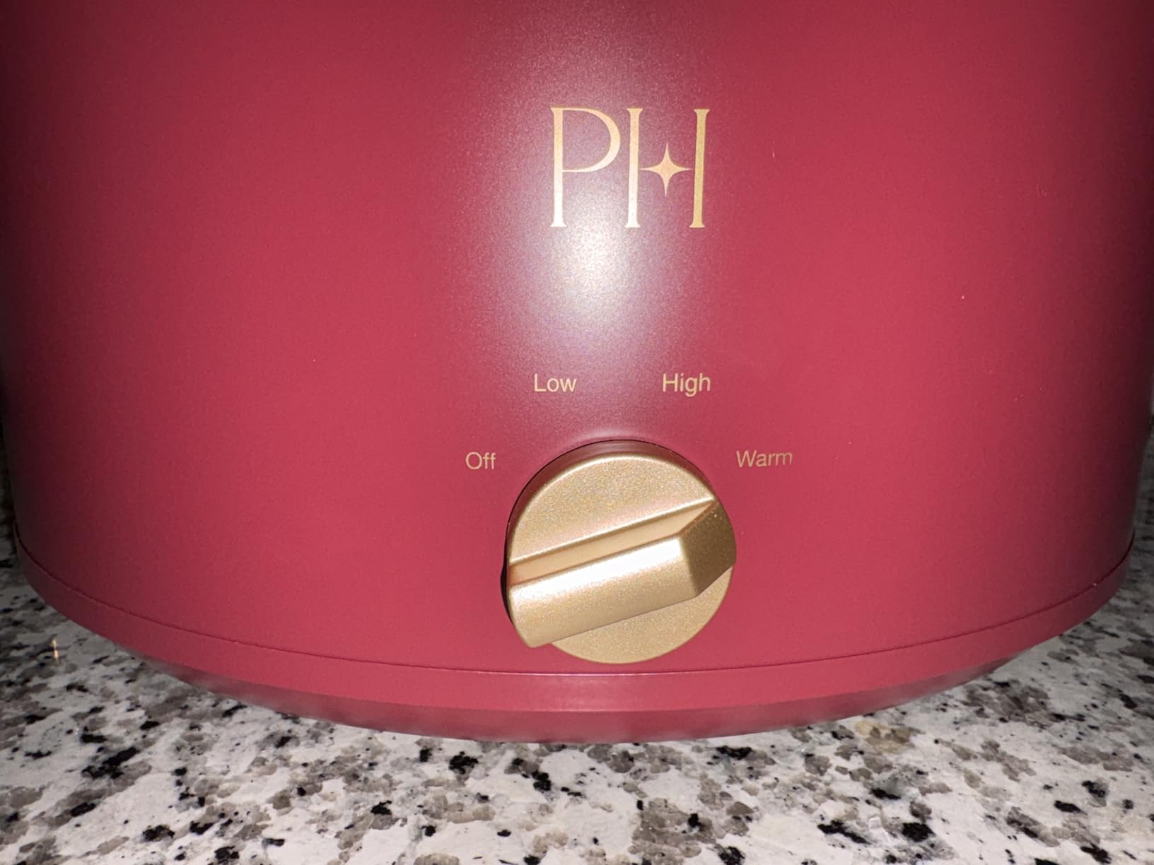 Paris Hilton 6-Quart Manual Slow Cooker, Naturally Nonstick Stoneware Ceramic Insert, Three Settings (Low, High, Warm), Dishwasher Safe Family Size Slow Cooker, Pink customer photo 1