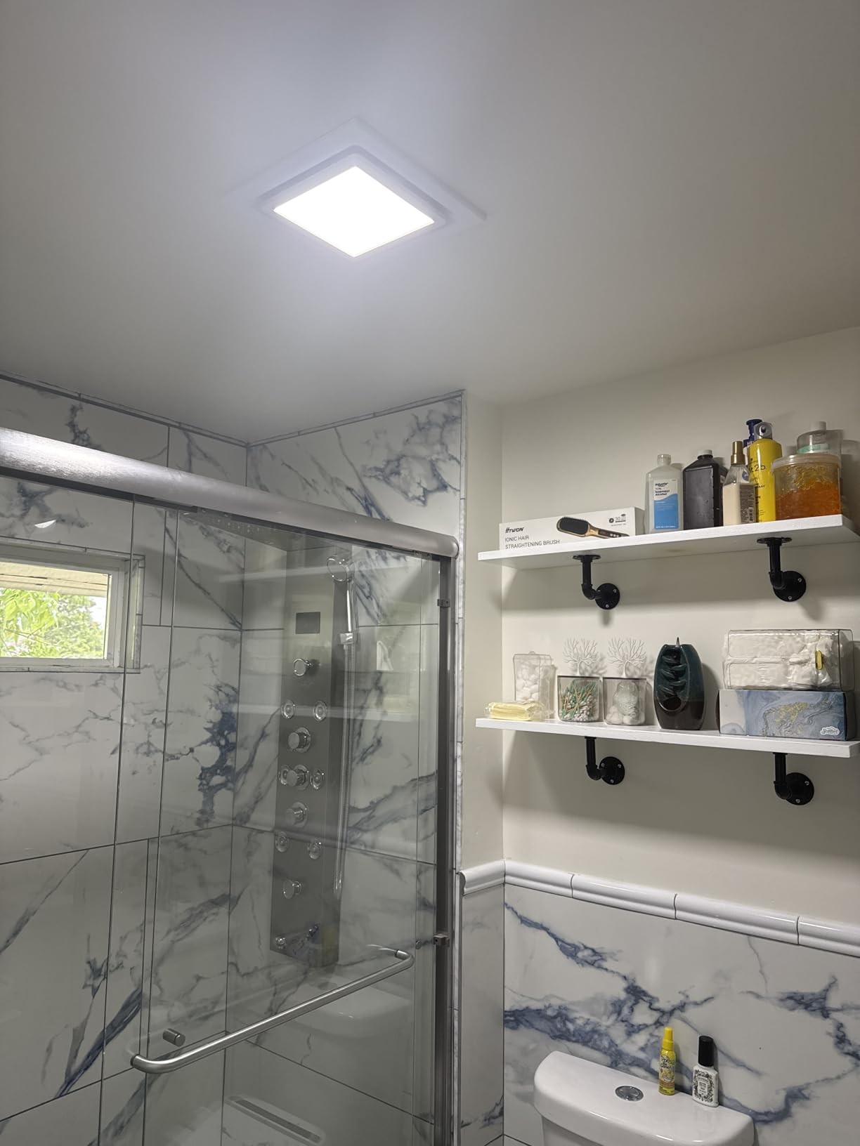 Ultra Quiet Bathroom Exhaust Fan with Light, 120 CFM, 1.0 Sones customer photo 1