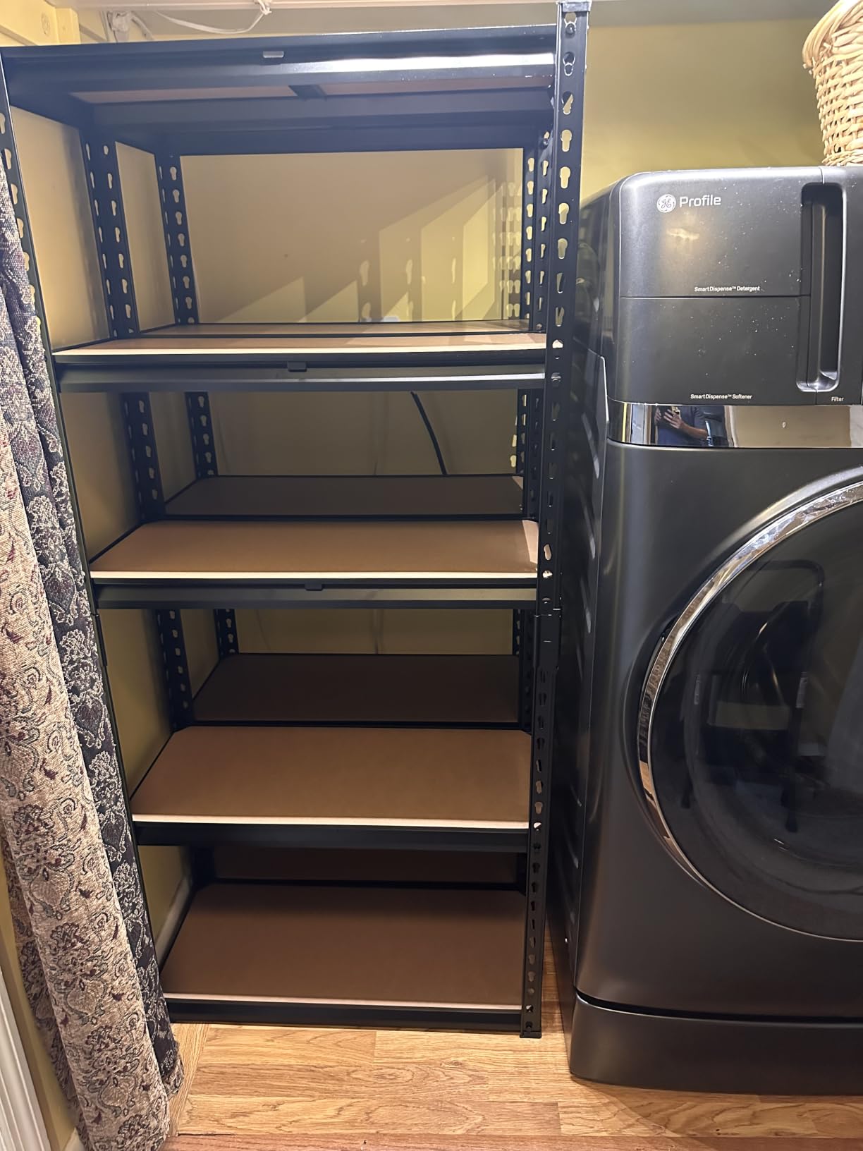 REIBII Storage Shelves with Smooth Edges for Garage Basement Shed Pantry customer photo 2