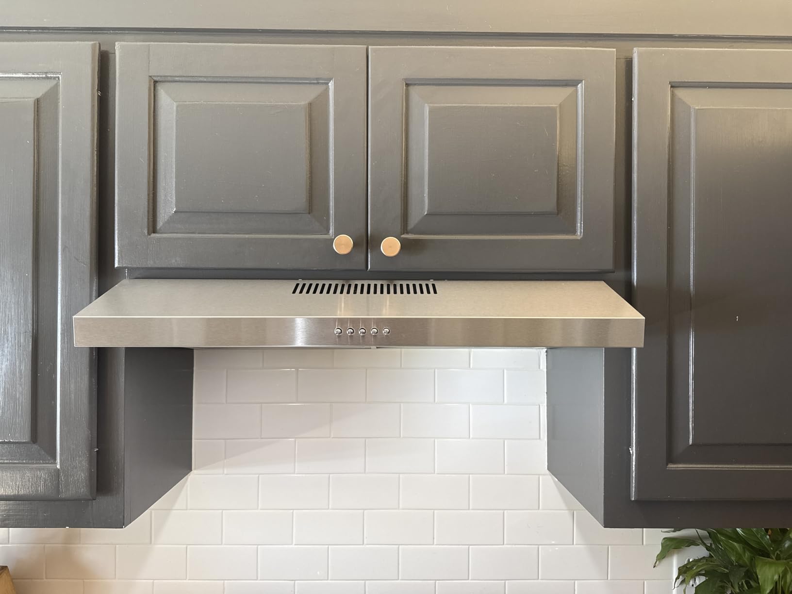 FIREGAS Black Under Cabinet Range Hood 36 Inch, Ducted/Ductless Convertible customer photo 2